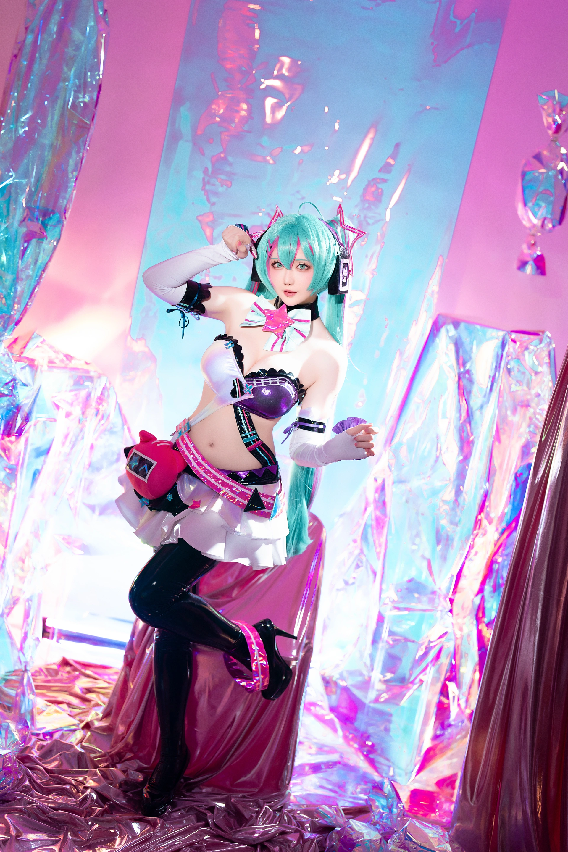 星之迟迟 - NO.214 2024年07月计划B Miku初音未来 喵斯快跑 1