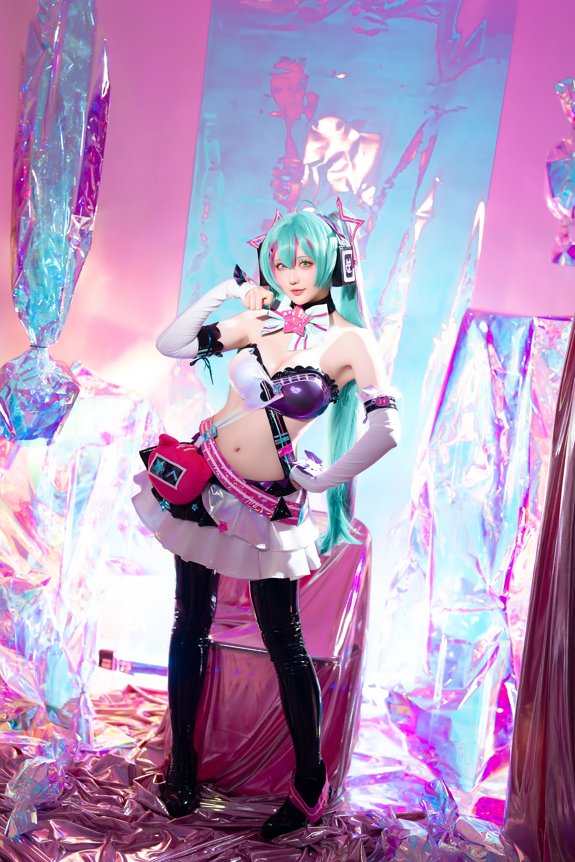 星之迟迟 - NO.214 2024年07月计划B Miku初音未来 喵斯快跑 2